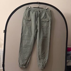Aerie Sage Green Cargo Pants